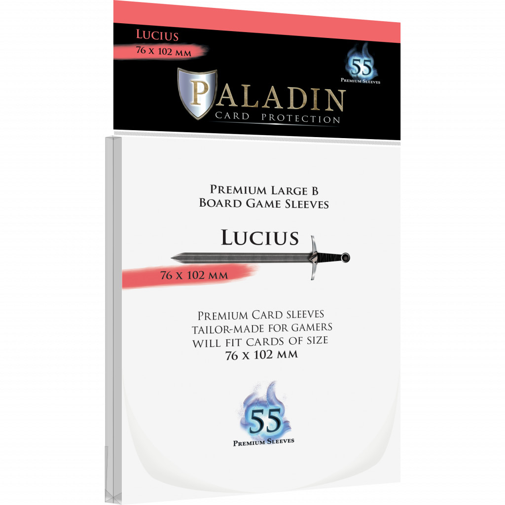 Pochettes Paladin - Lucius Large B - 76 x 102 mm - 55p
