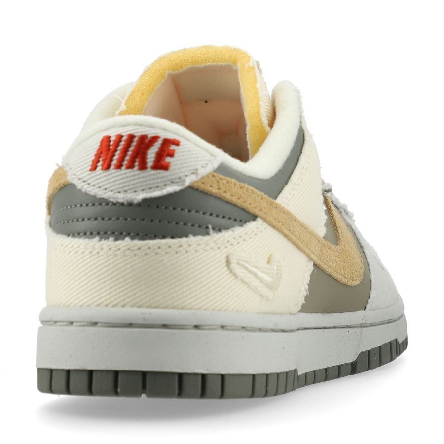 Nike Chaussures Dunk Low - Blanc/Gris/Vert Femme