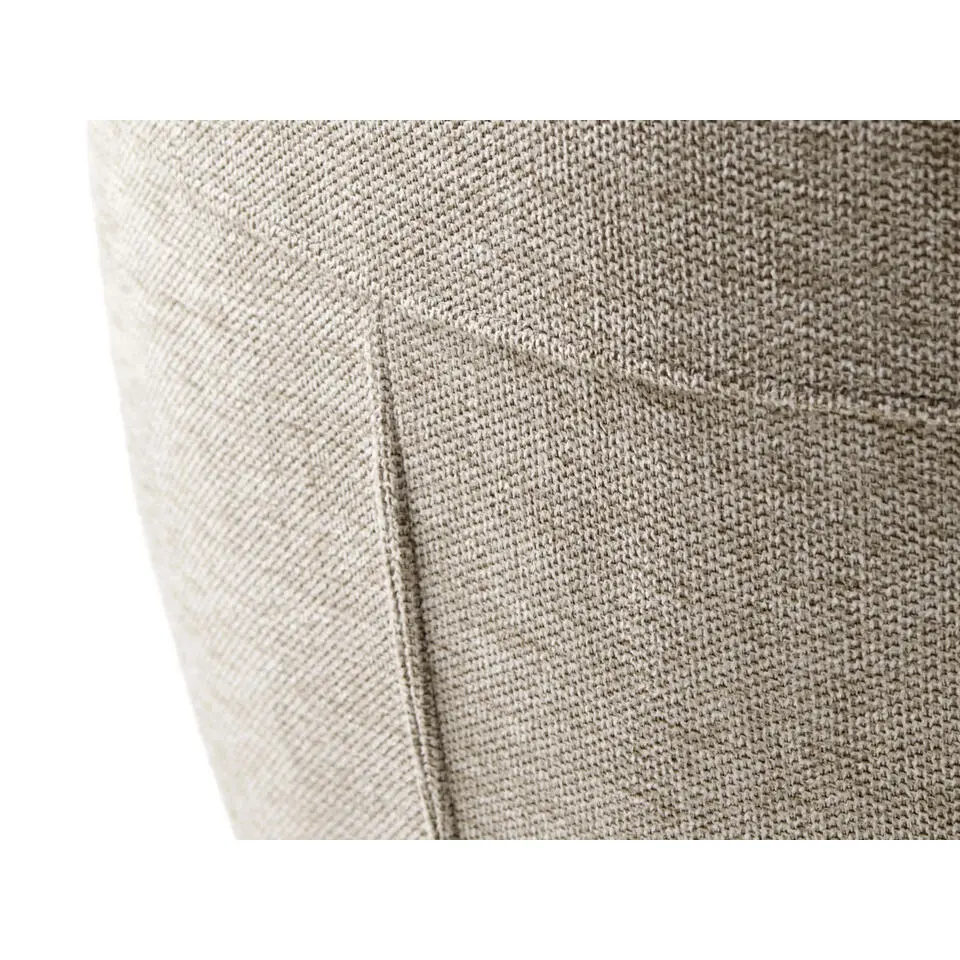 Eetkamerstoel Beige Metaal - 57,5x62x88cm - Roxana