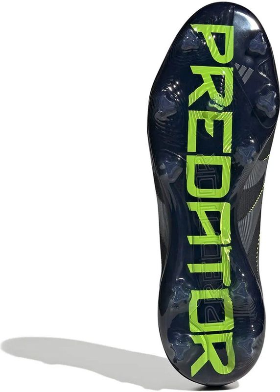 adidas - Predator Pro - Voetbalschoenen - Zwart Donkergrijs Neongeel - Synthetisch