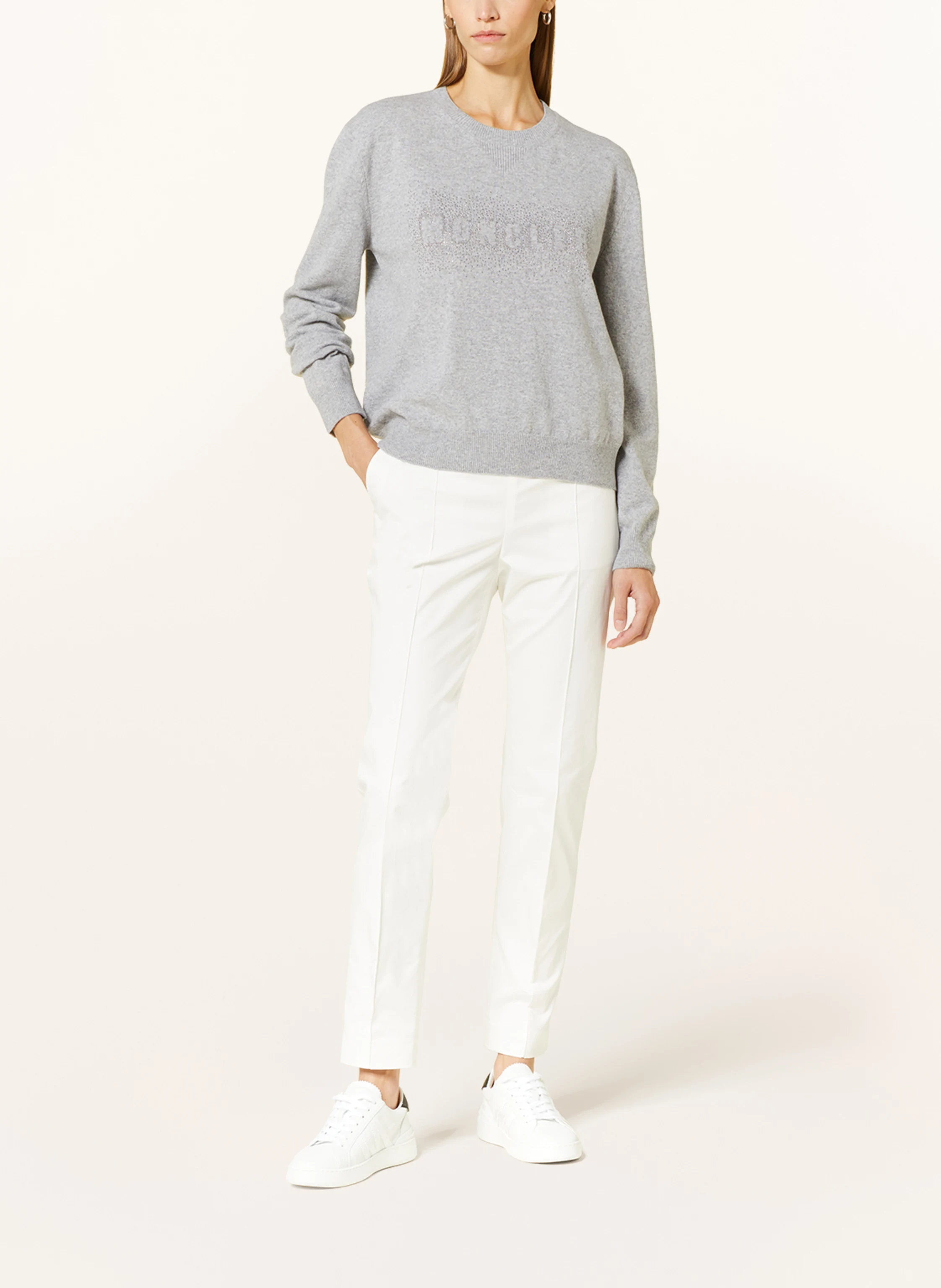 MONCLER Pullover mit Schmucksteinen