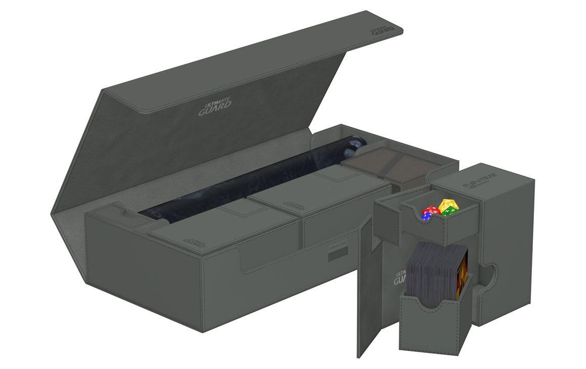 Kartenbox XenoSkin Superhive 550+ GrauHochwertige Box für Sammelkarten in Standardgrösse