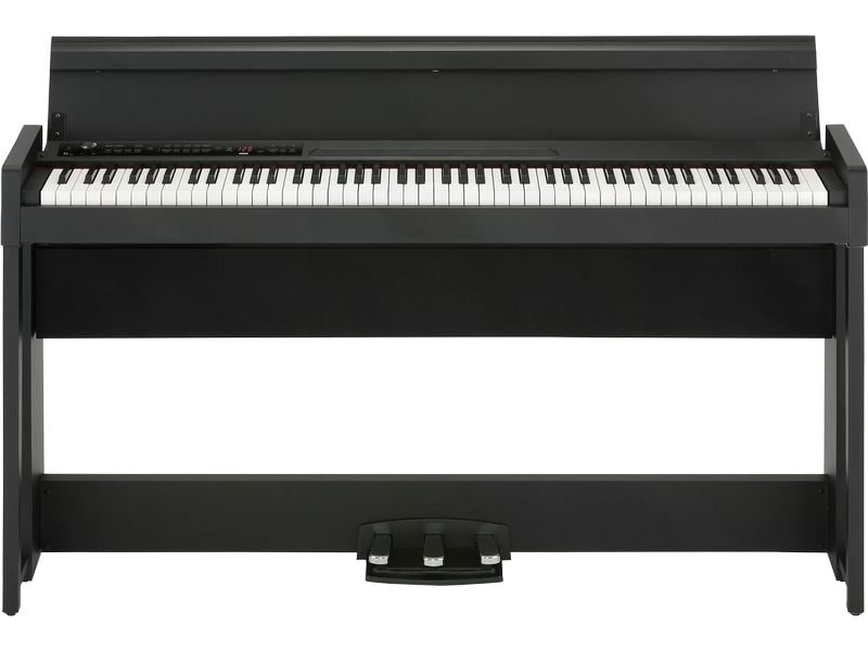 Korg E-Piano C1 Air Schwarz Digitalpiano mit Bluetooth-Audiofunktion