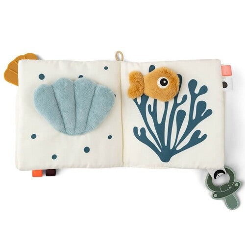 Done by deer stoffen boekje sea friends - colour mix