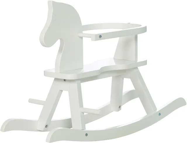 roba® Schaukelpferd »weiss« aus Holz