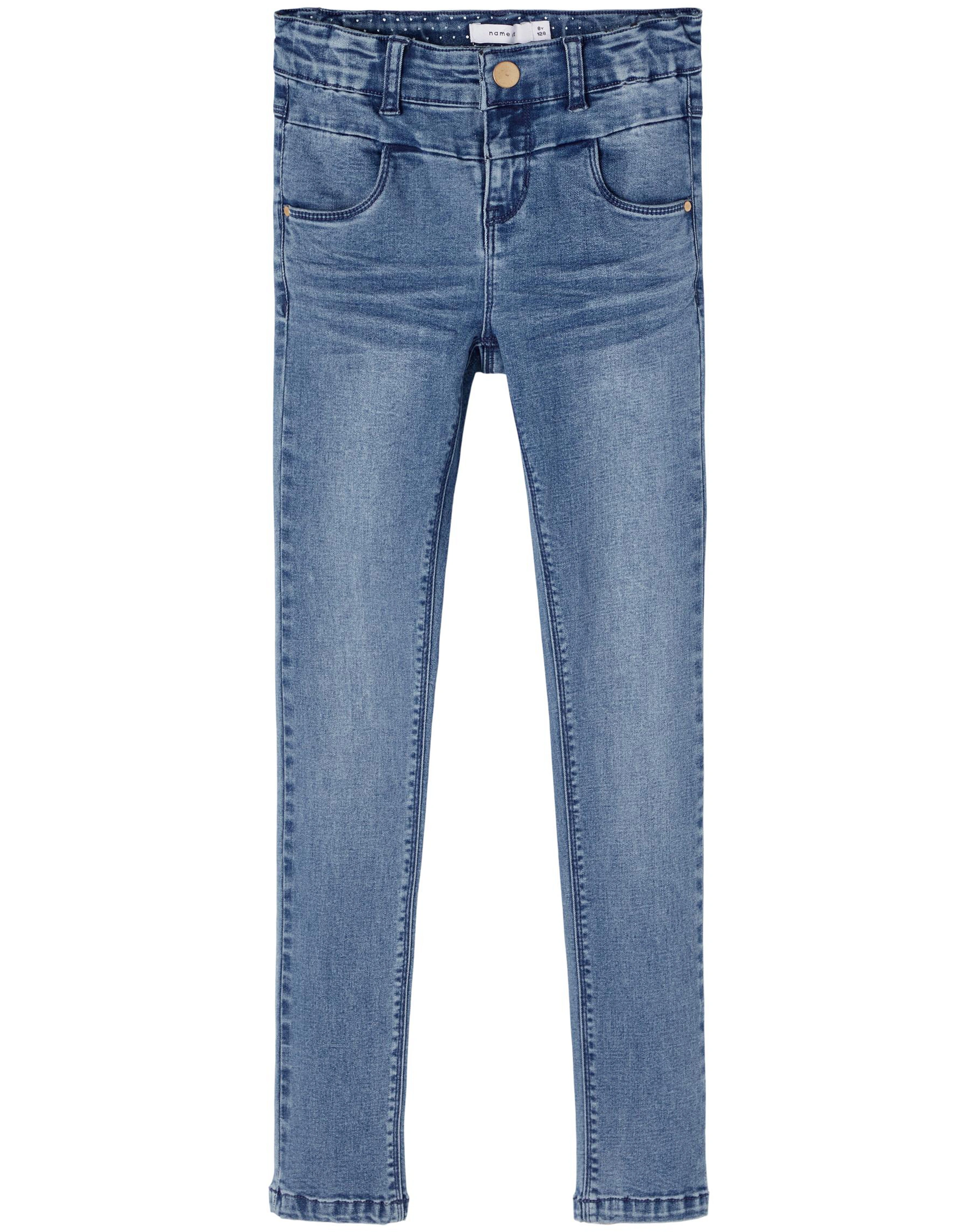 Jeanshose NKFPOLLY DNMTRILLAS in medium blue