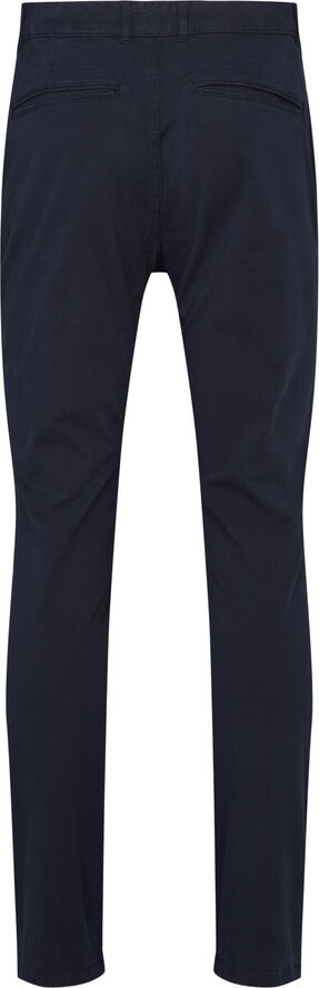 By Garment Makers The Organic Chino Pants Navy blazer