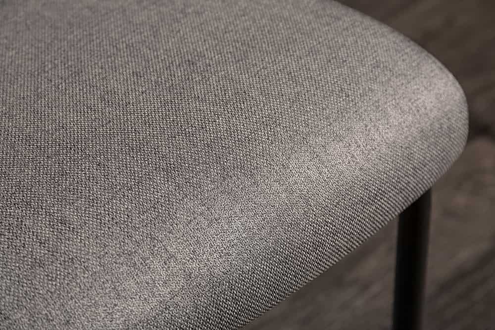 Moderner Freischwinger Stuhl COMFORT grau mit Komfortgriff