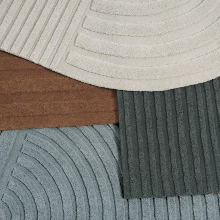Muuto Relevo vloerkleed 300x200 Sage Green