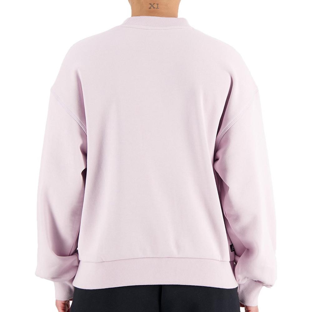 New Balance Sweat Mauve Femme New Balance Essentials French Terry