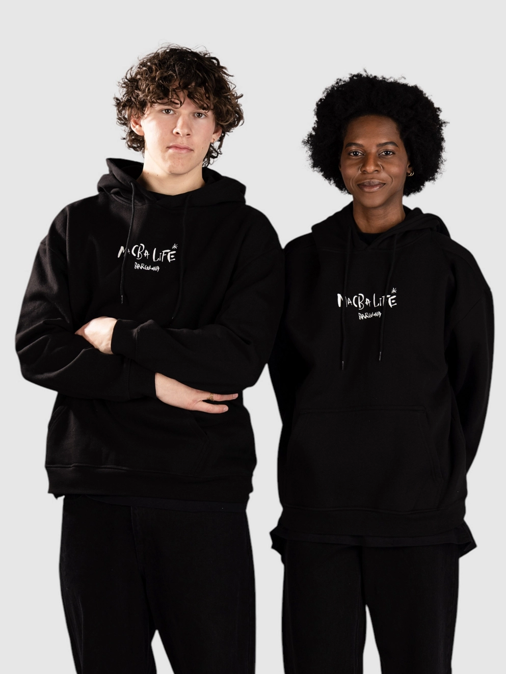 Macba Life Skateboy Hoodie black