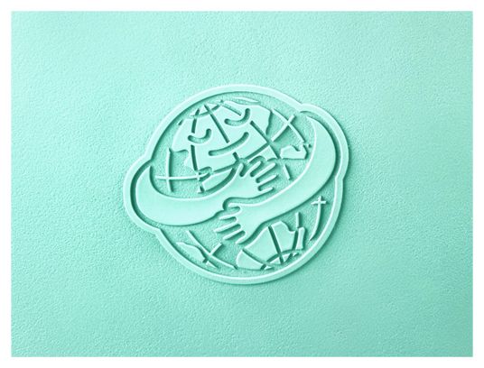 Panier Electra en Plastique Recyclé Provenant des Océans Green Mint