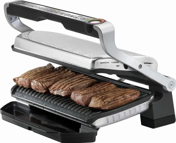 Tefal Optigrill XL GC724D, Optigrill steel / black snack/backing