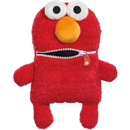 Schmidt Spiele Plüsch Sorgenfresser Sesamstrasse Elmo, 27 cm