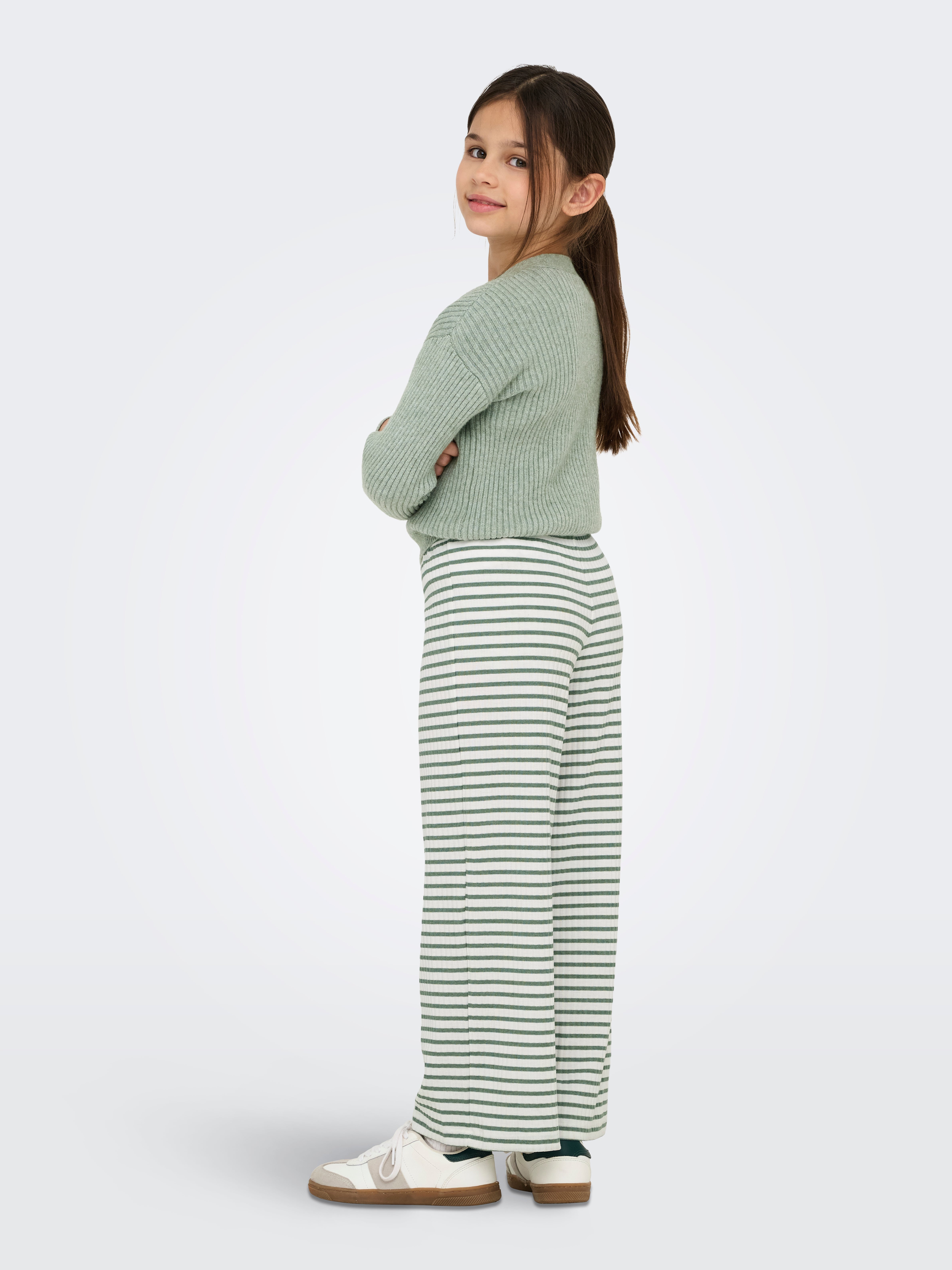 KOGNELLA Weiter Beinschnitt Hose Cloud Dancer