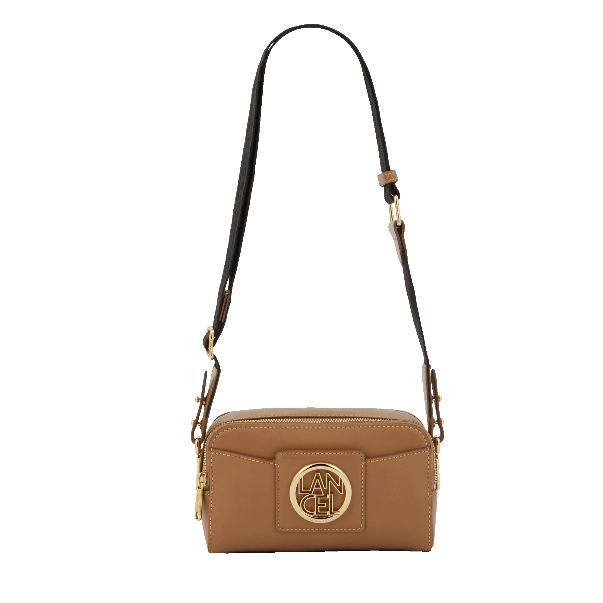 Sac caméra Roxane de Lancel-Granit/Doré