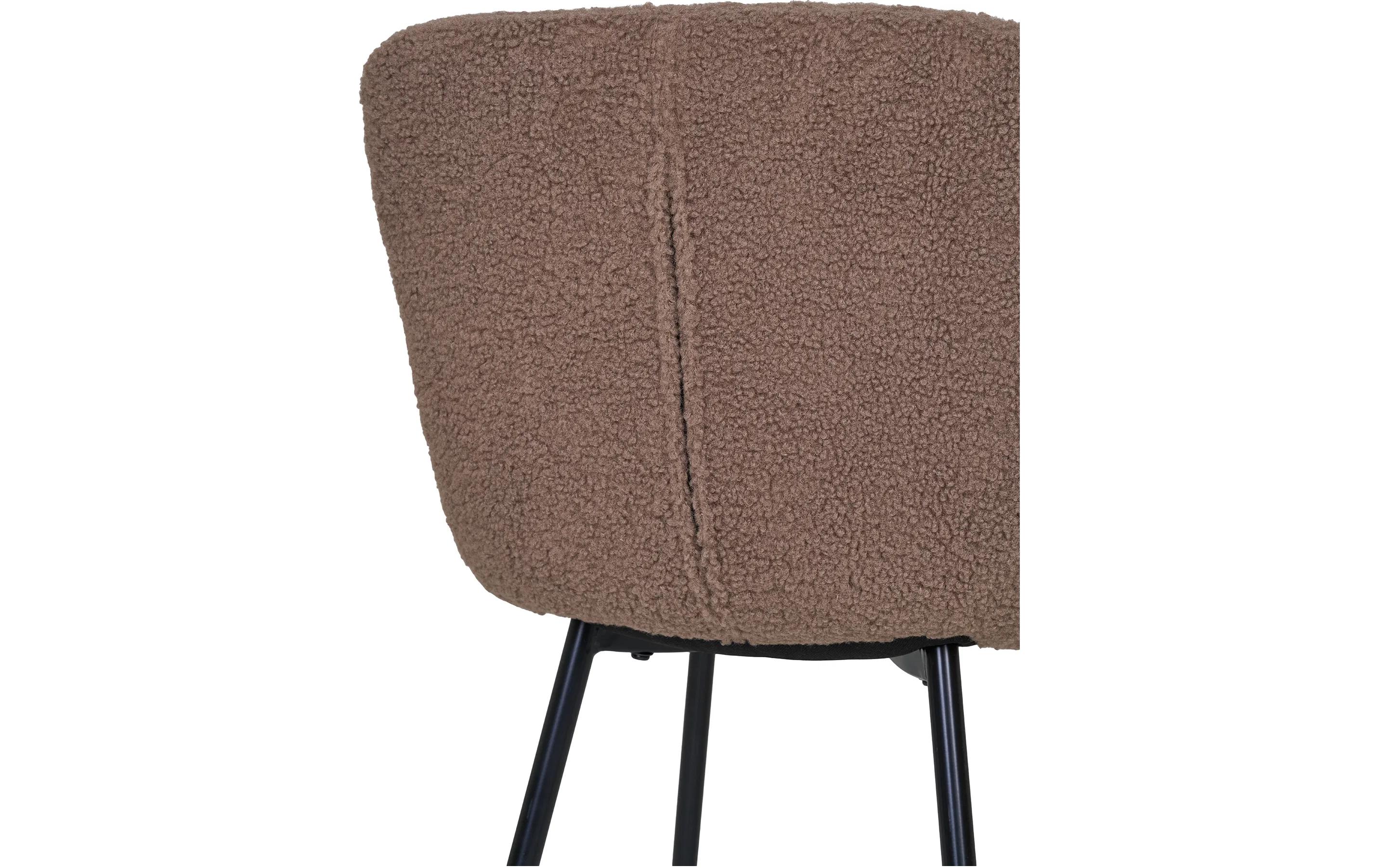 Stuhl Halden 2 Stück, 81 x 52 cm, Braun<br>Leichte Esszimmerstühle