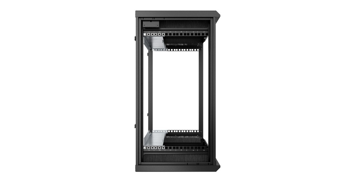 APCNetShelter WX 6U Low-Profile met fans server rack  (Zwart, 353 x 968 x 684mm)