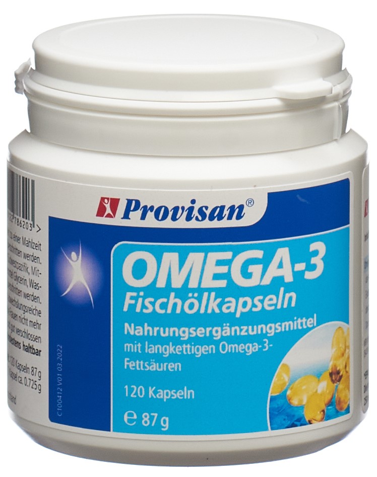 PROVISAN Omega 3 Fischöl<br>120 Stück, Dose, Kapsel