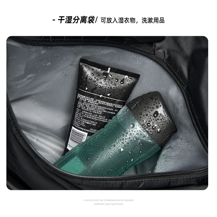 Moyyi - Effen Messenger Bag met Ritssluiting