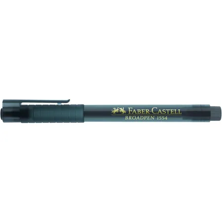 Faber-Castell Fineliner BROADPEN 1554, grau