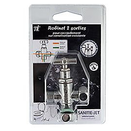 Robinet sanitaire Sanitie-Jet M3/8-Mâle / Femelle3/8