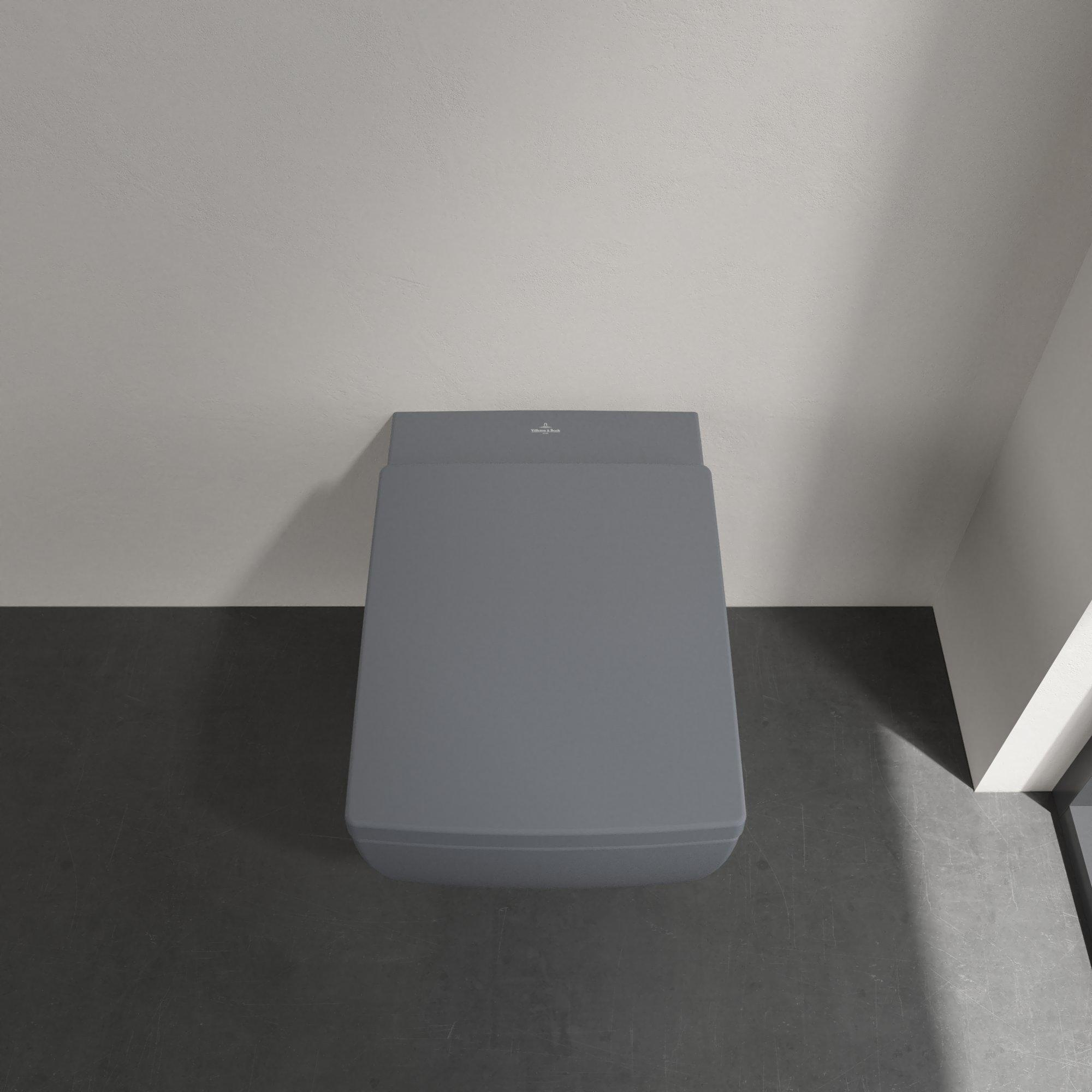 Villeroy & Boch Memento 2.0 randloos toilet CeramicPlus antraciet