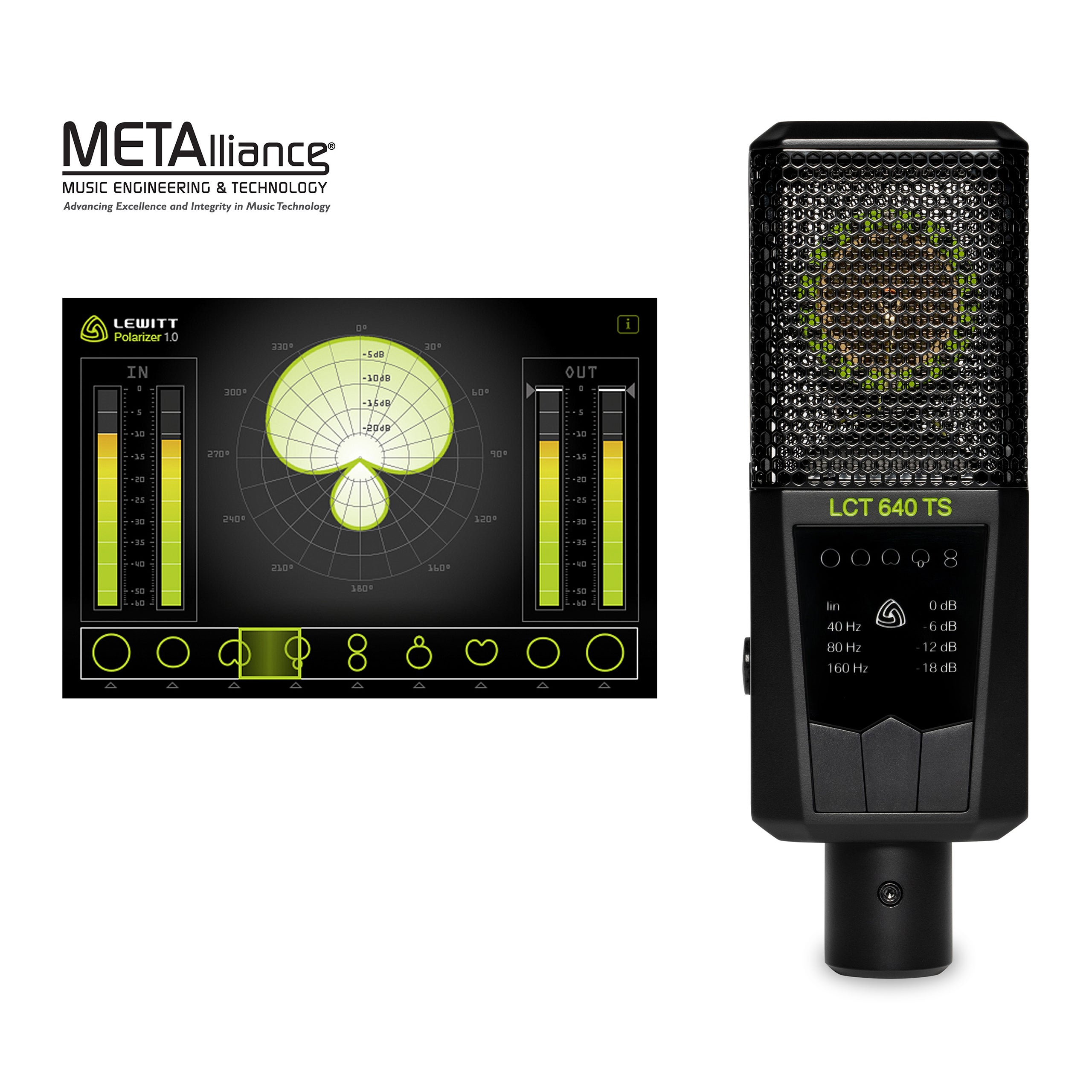 Lewitt LCT 640 TS dual-output grootmembraan-condensatormicrofoon