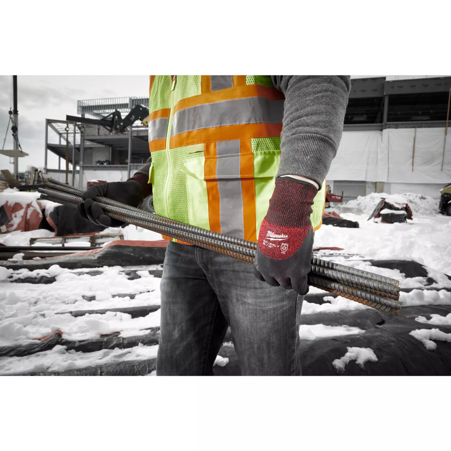 Milwaukee 4932471343 Winterhandschoenen - Snijklasse 1 - 8/M