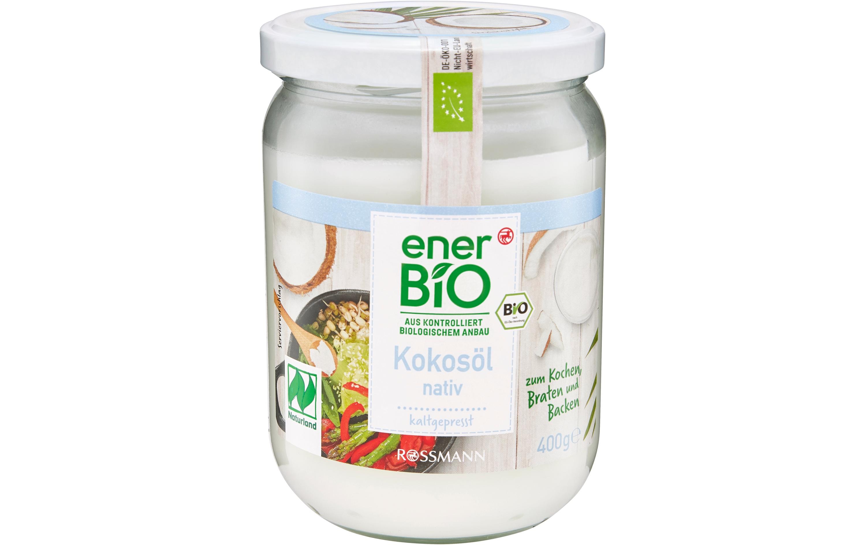 Kokosöl nativ 400 gUniversell einsetzbares Speiseöl