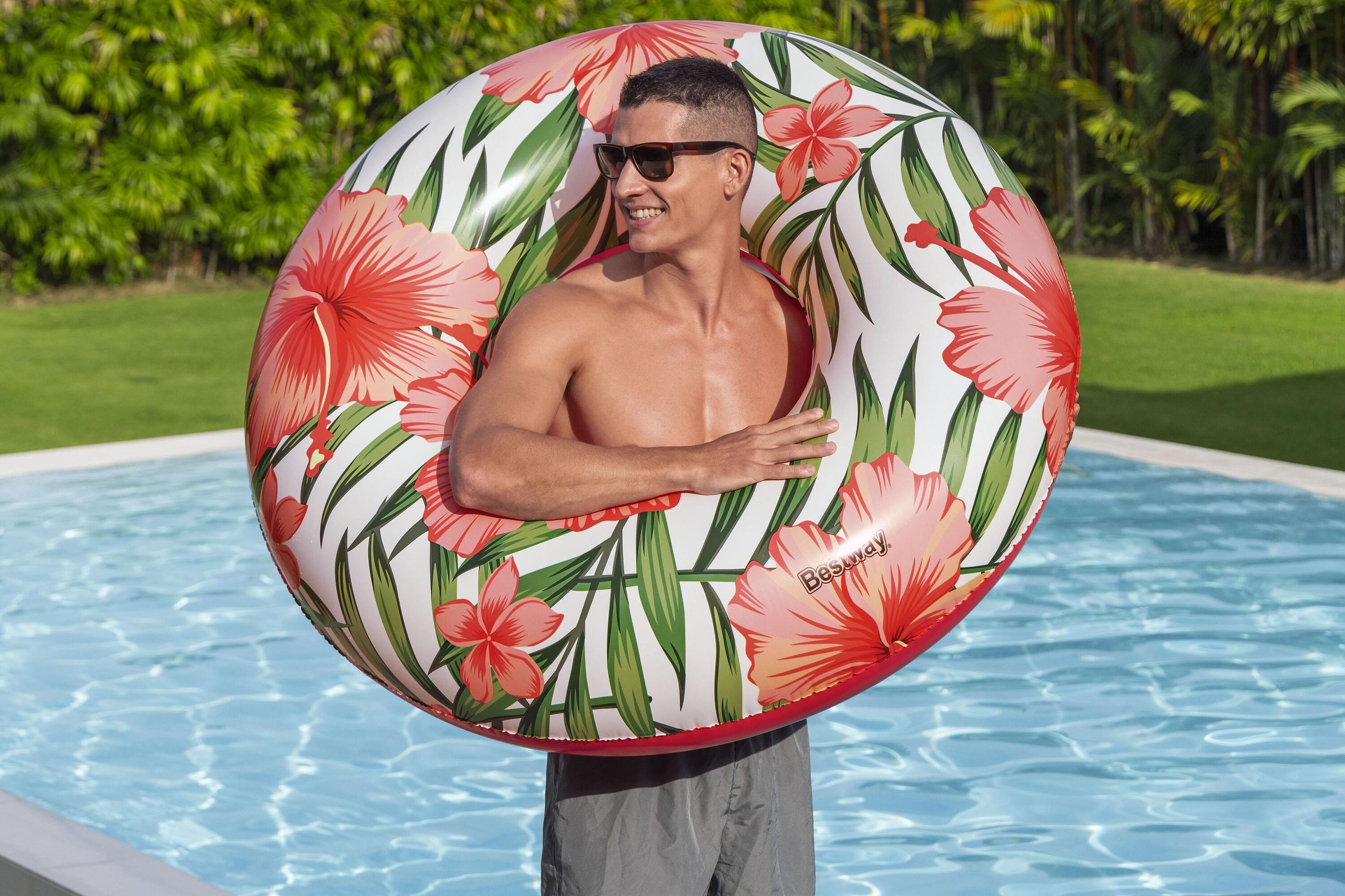 Schwimmring Tropical Palms 106 cm