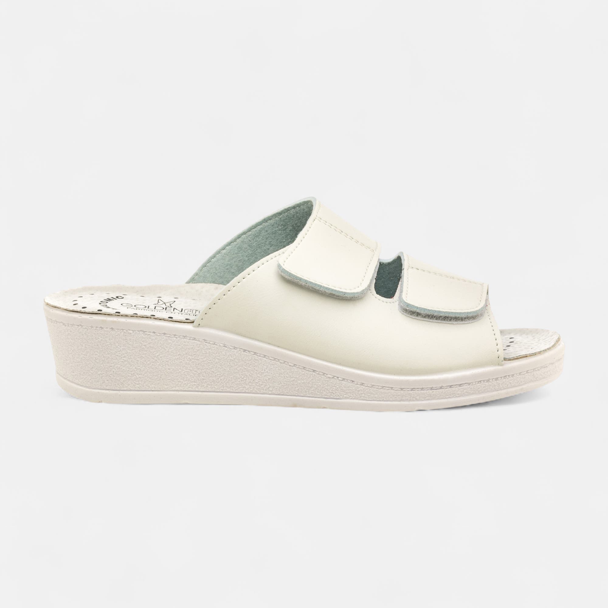 Nu-pieds confort Femme blanc