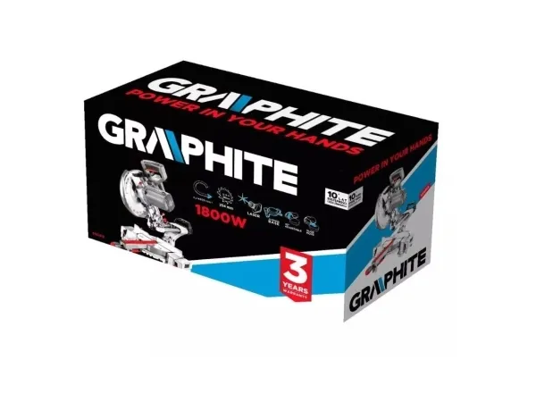 Graphite 59G812, Enkelt facet, Børstefri, II, 4800 rpm, 45°, 45°