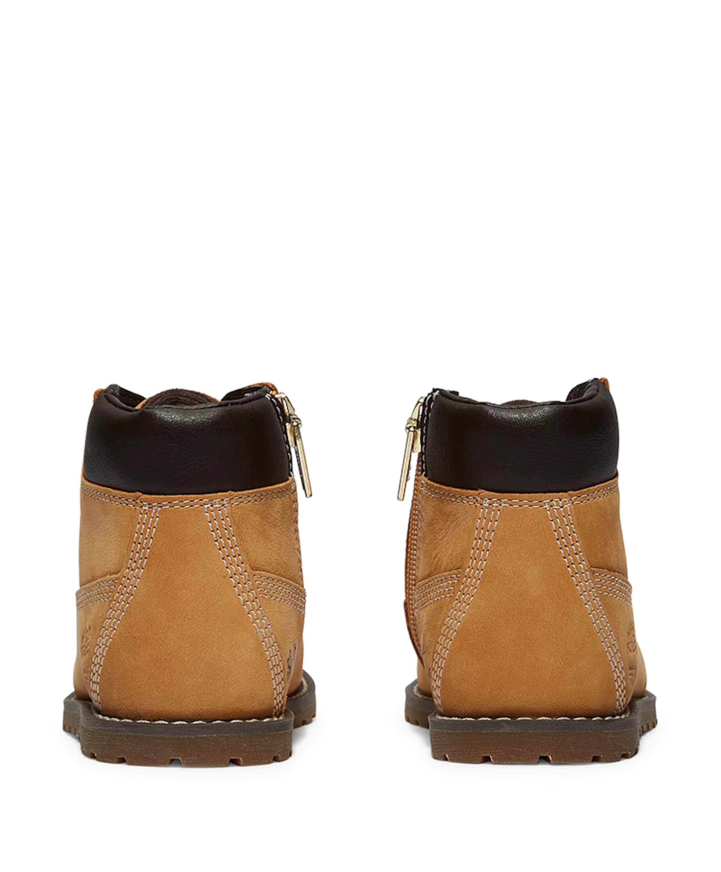 Timberland Pokey pine 6In jongens veterschoenen bruin