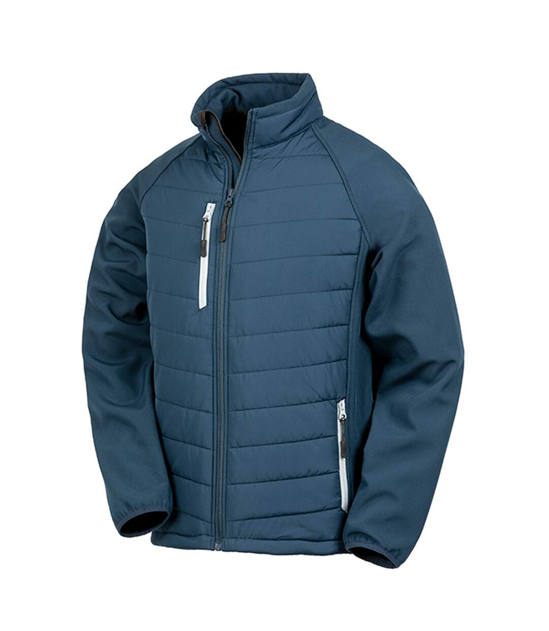 Result - Doudoune Softshell COMPASS - Homme (Bleu marine / Gris) - UTPC3326