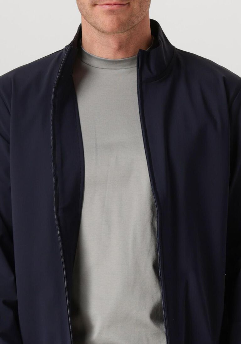 donkerblauwe ferilli trui classic vest