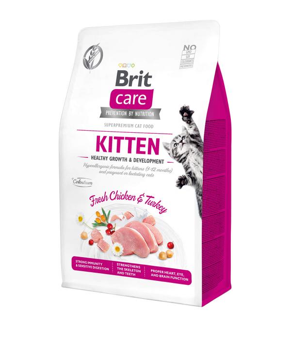 Brit Care Trockenfutter für Katzen, Kitten,