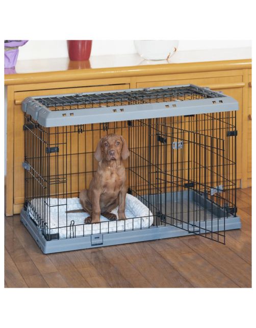 Ferplast Superior Hondenbench Grijs - Bench
