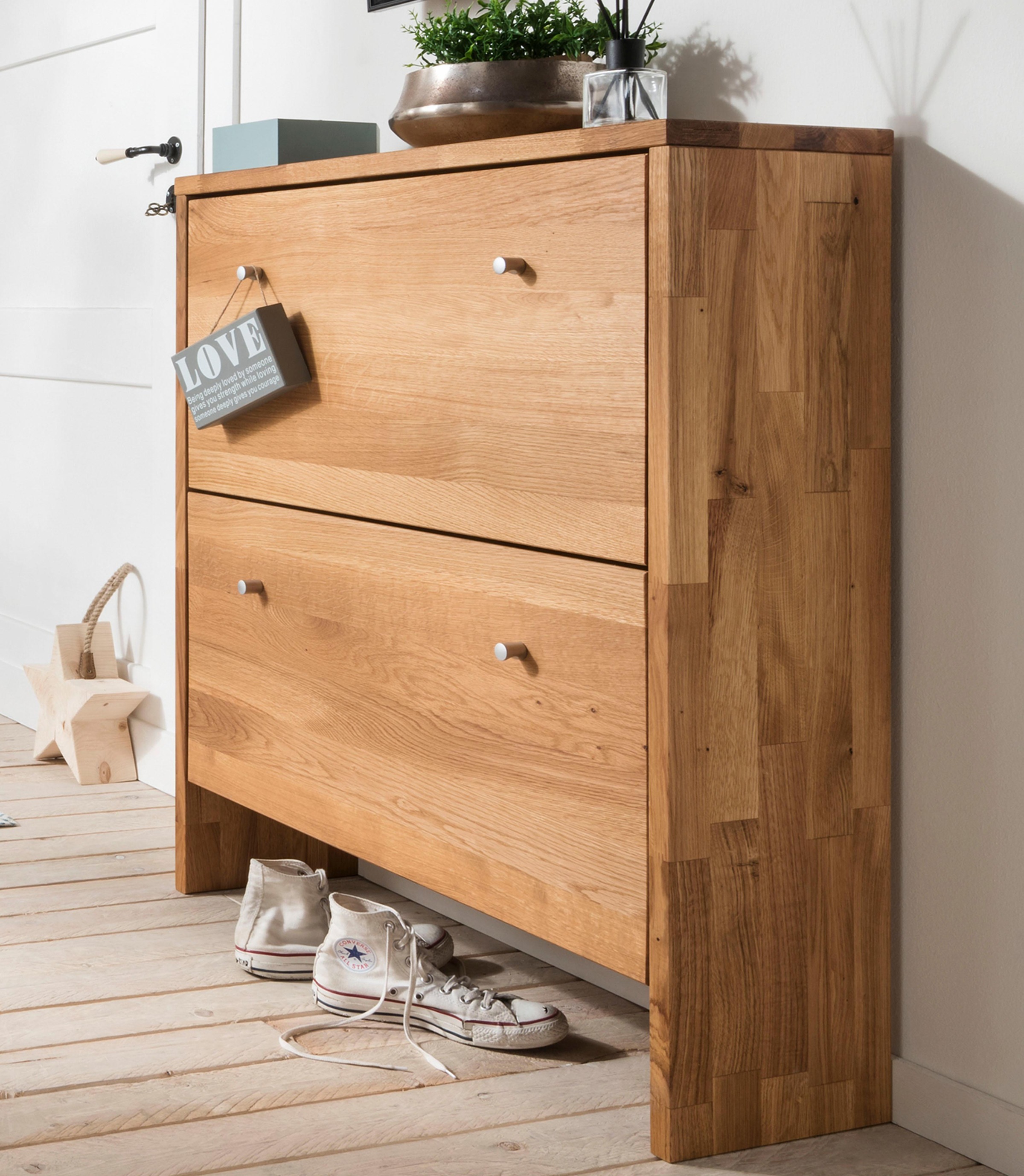 Home affaire Kombikommode »Dura Kommode Schrank Schuhschrank« aus FSC®-zertifizierten Massivholz, Breite 82 cm