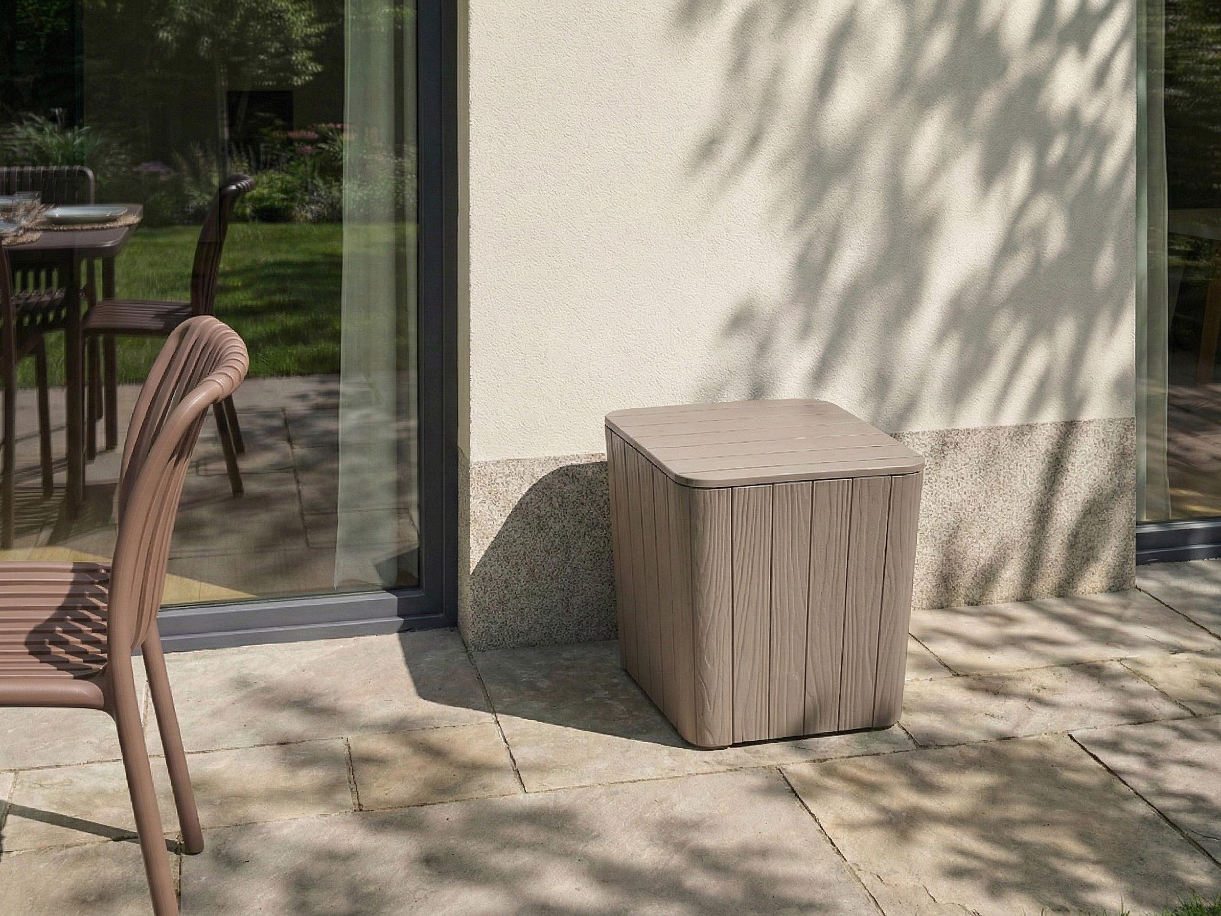 Kussenbox SARANDI 40 cm 40 cm Taupe