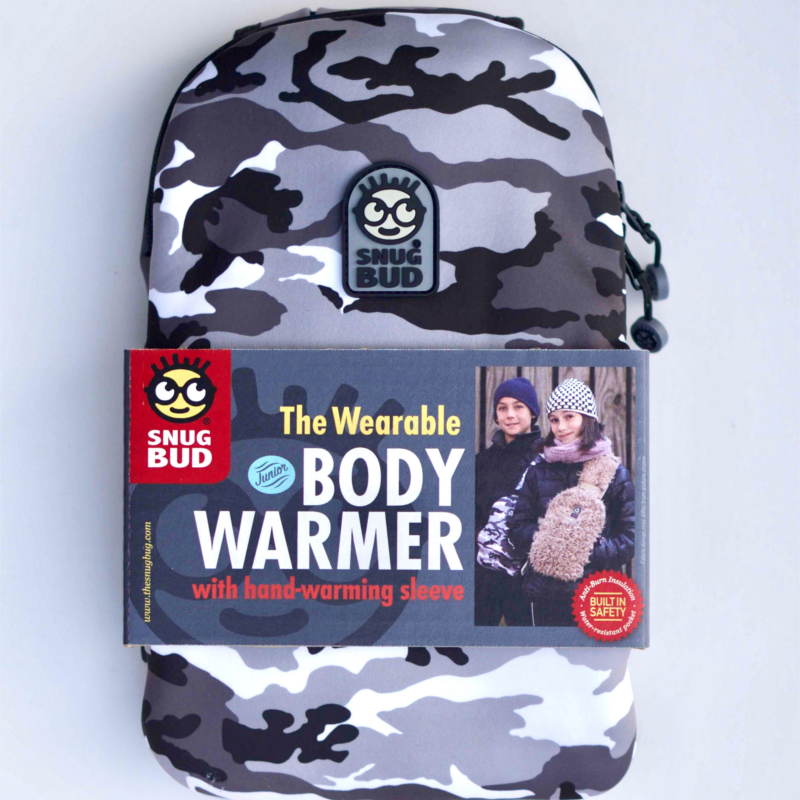 Snugbud Junior Urban Camo bodywarmer waterkruik