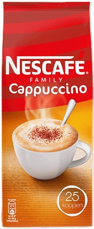 Nescafé - Family Cappuccino - Oploskoffie - 6 zakken x 230g - Voor 150 koppen koffie