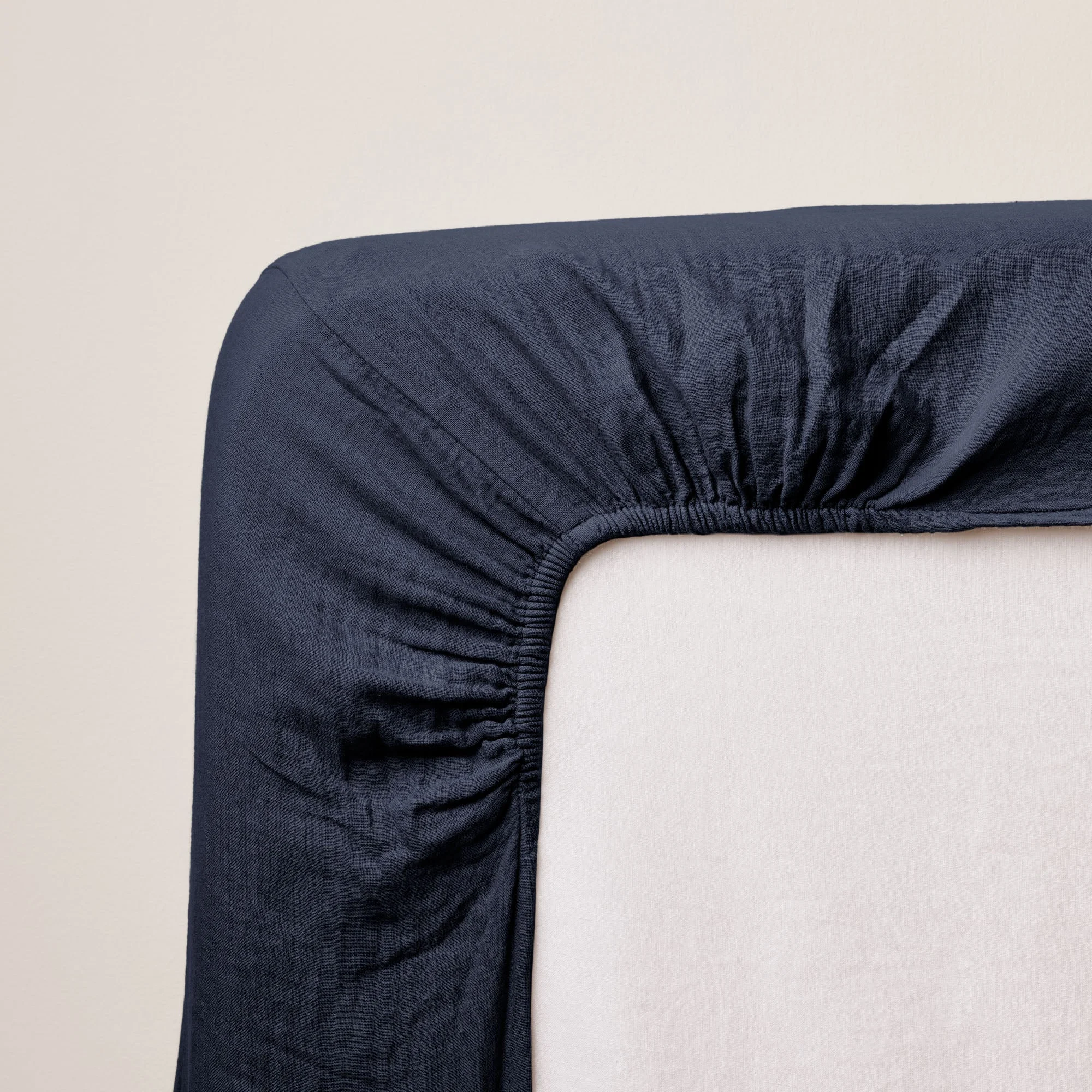 LOU - Drap housse | Bleu