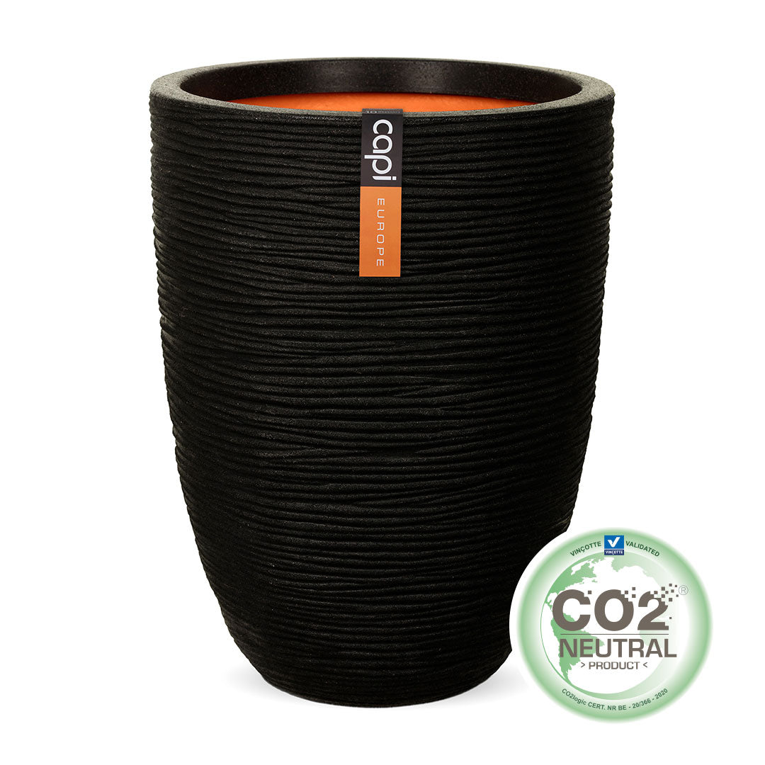 Capi Europe Nature Rib Vaas Elegant Laag 47 cm