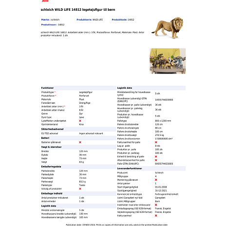 Schleich 14812 løve