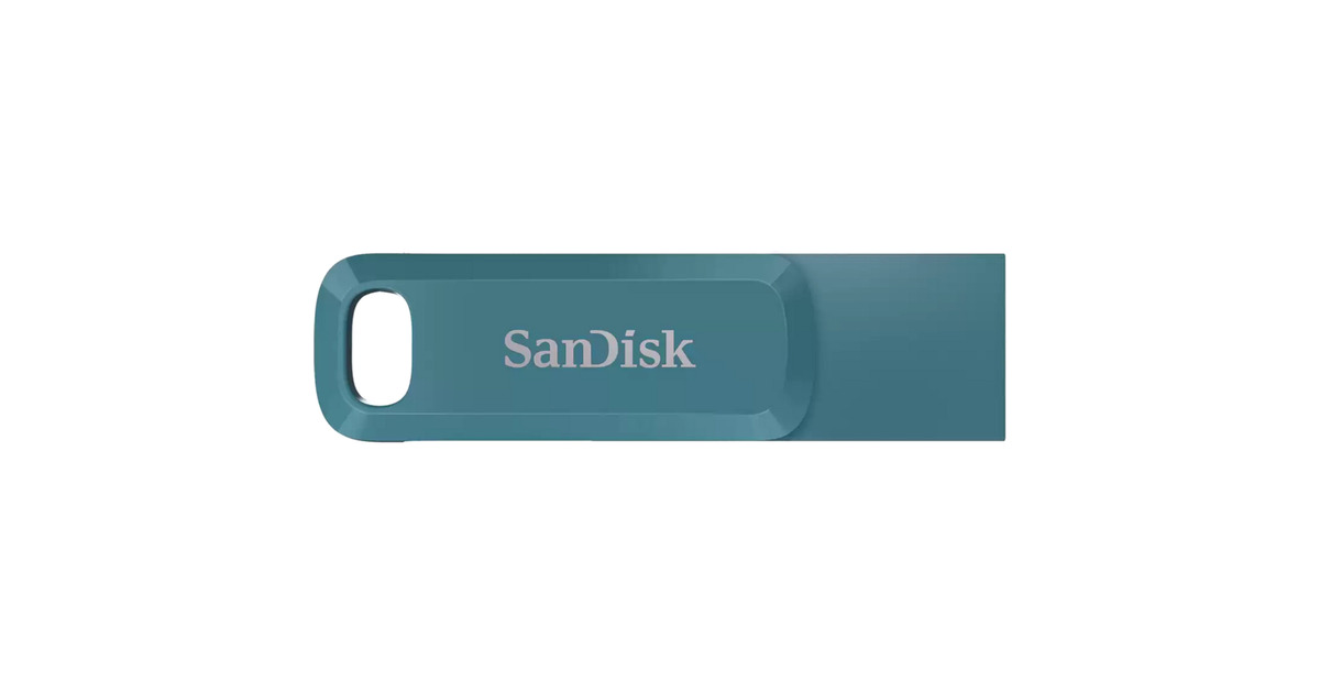 SanDiskUltra Dual Drive Go USB Type-C™ - 1TB  usb-stick  (Blauwgroen)