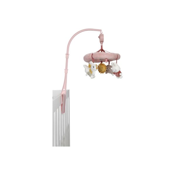 Nijntje Fluffy Muziekmobiel - Pink