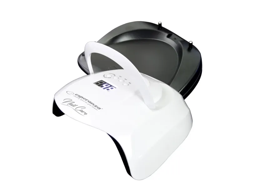 Esperanza UV LED Diamond nail lamp hybrid varnish white (EBN007)