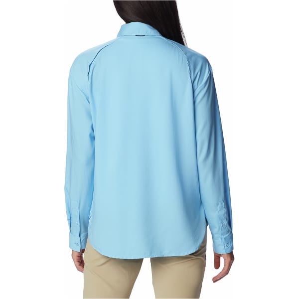 Chemise randonnée COLUMBIA SILVER RIDGE UTILITY LS VISTA BLUE