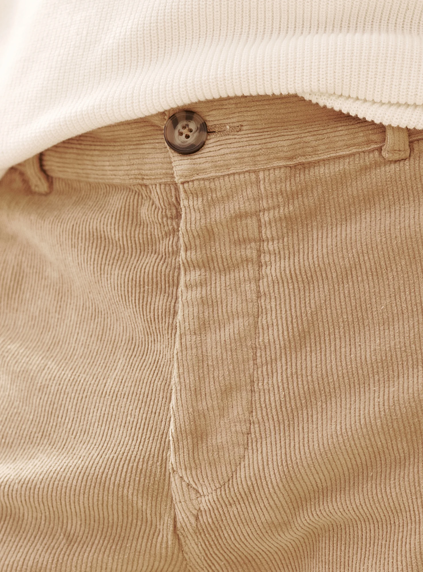 Short en velours Hanks Chamois